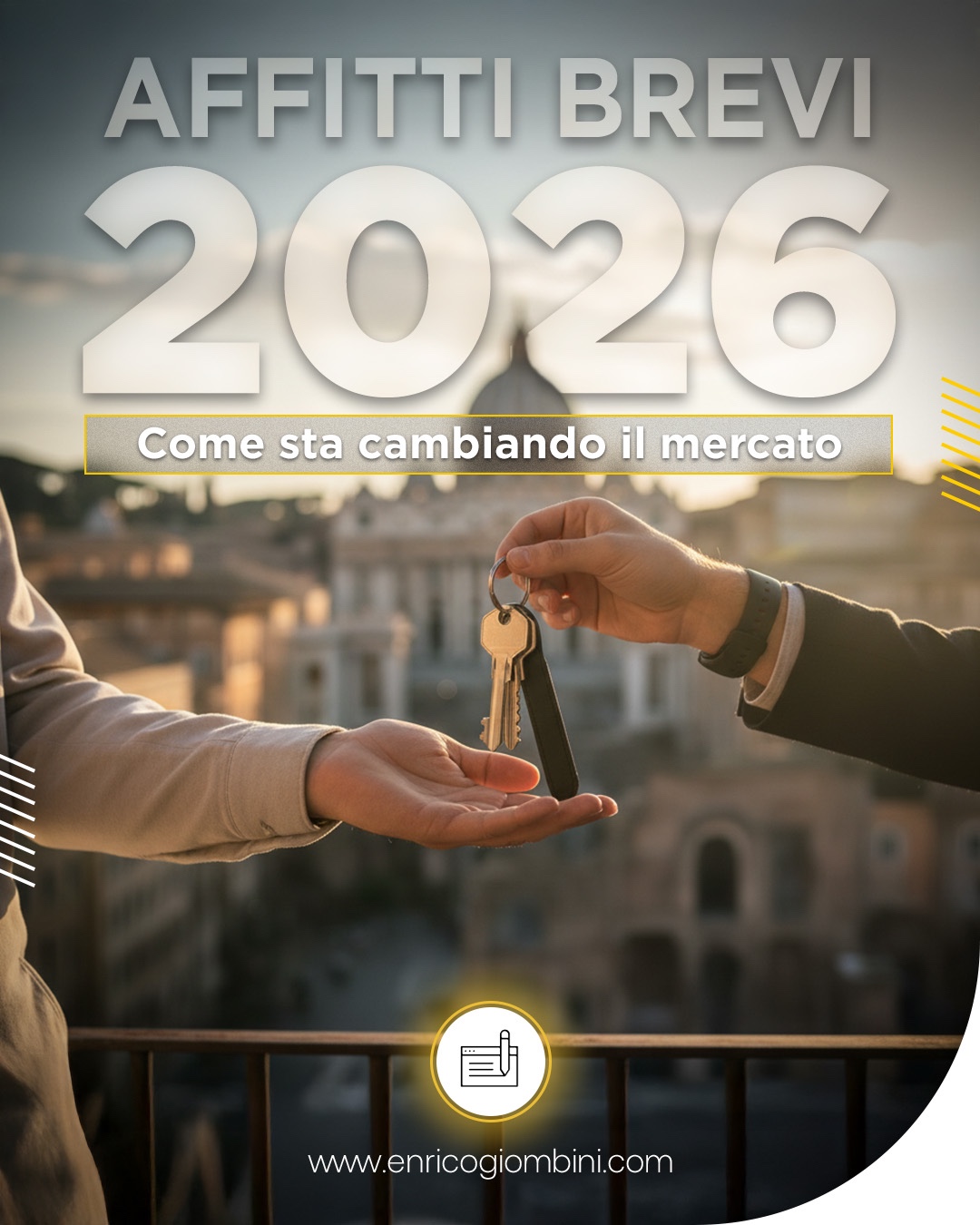 Affitti brevi 2026 a Roma: come sta cambiando lo scenario nel mercato