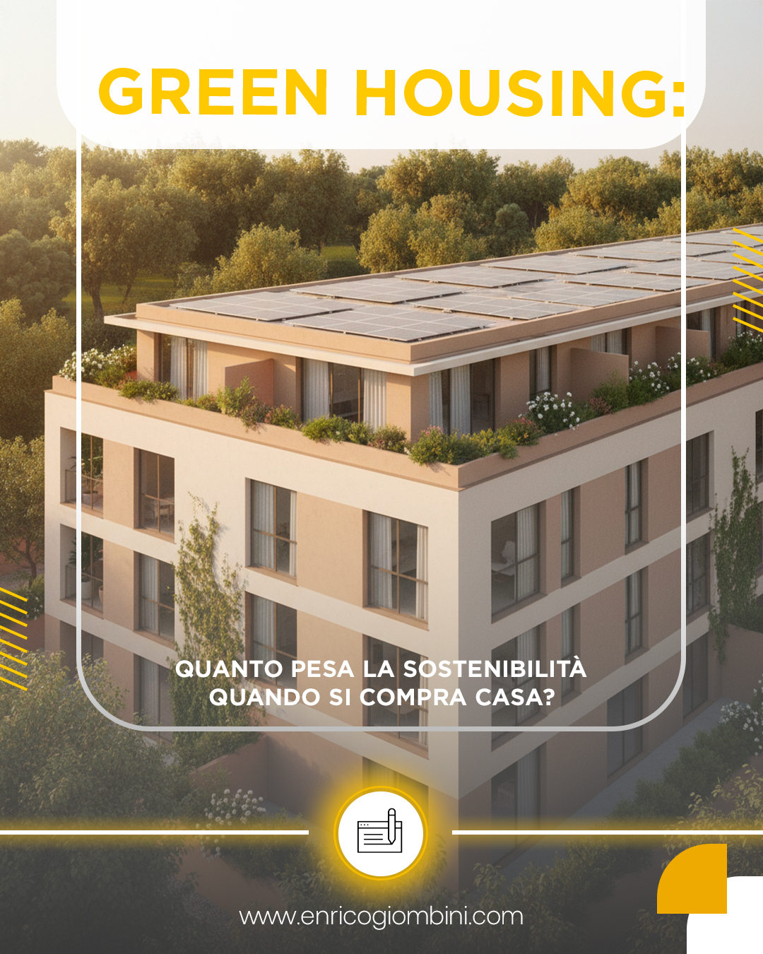 Green Housing: quanto pesa la sostenibilità quando si compra casa
